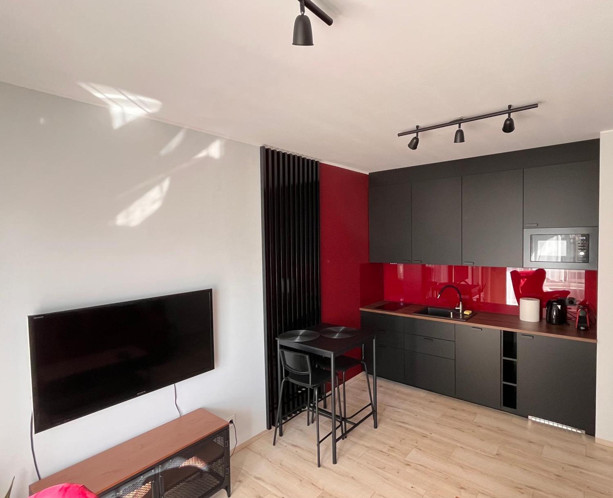 New Apartment Mona Warsaw Red المظهر الخارجي الصورة