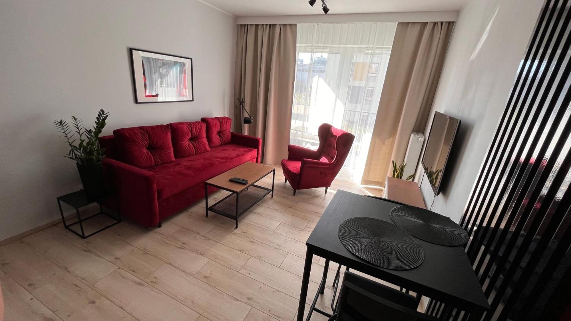 New Apartment Mona Warsaw Red المظهر الخارجي الصورة